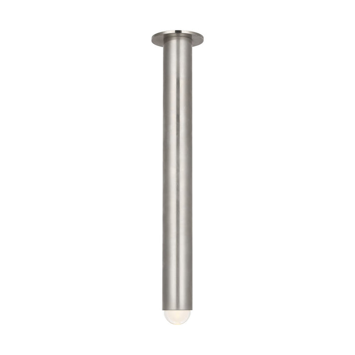 Visual Comfort Modern KWFM30827AN LED Flush Mount, Antique Nickel
