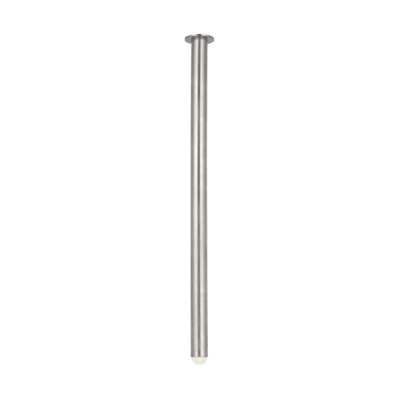Visual Comfort Modern KWFM31827AN LED Flush Mount, Antique Nickel