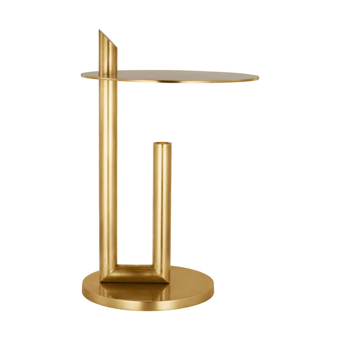 Visual Comfort Modern KWTB22027NB LED Table Lamp, Natural Brass
