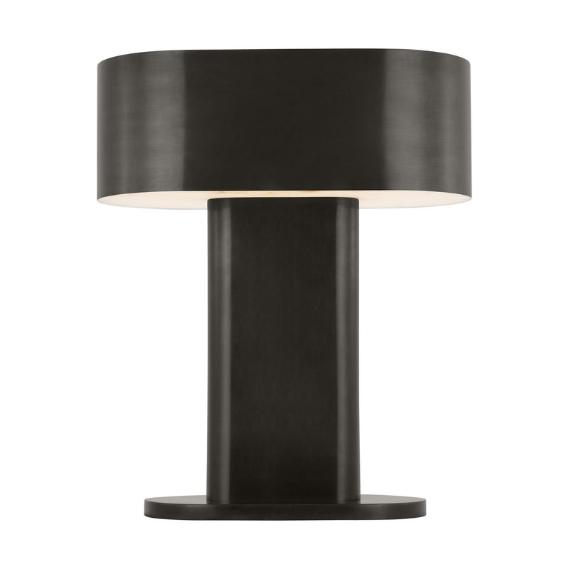 Visual Comfort Modern KWTB32627BZ LED Table Lamp, Dark Bronze