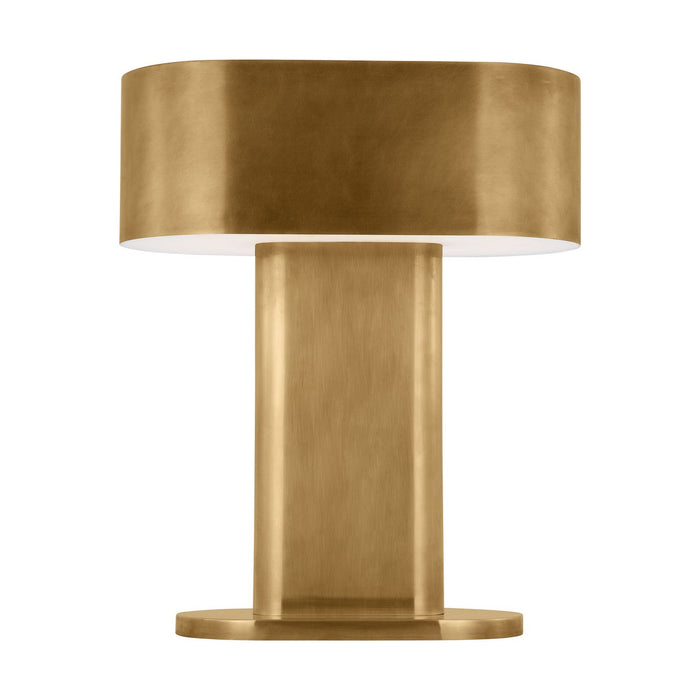 Visual Comfort Modern KWTB32627NB LED Table Lamp, Natural Brass