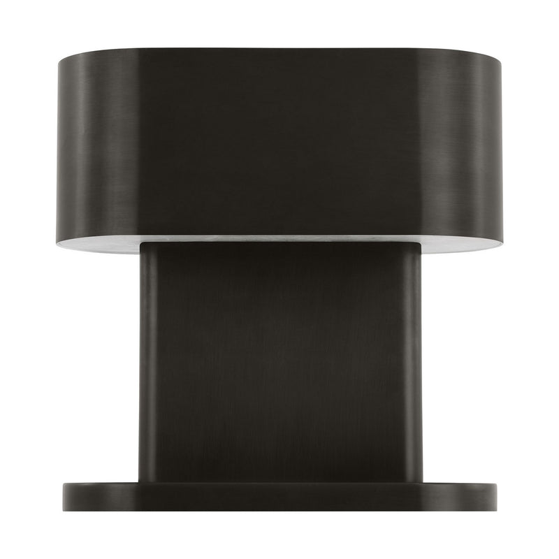 Visual Comfort Modern KWTB32827BZ LED Table Lamp, Dark Bronze