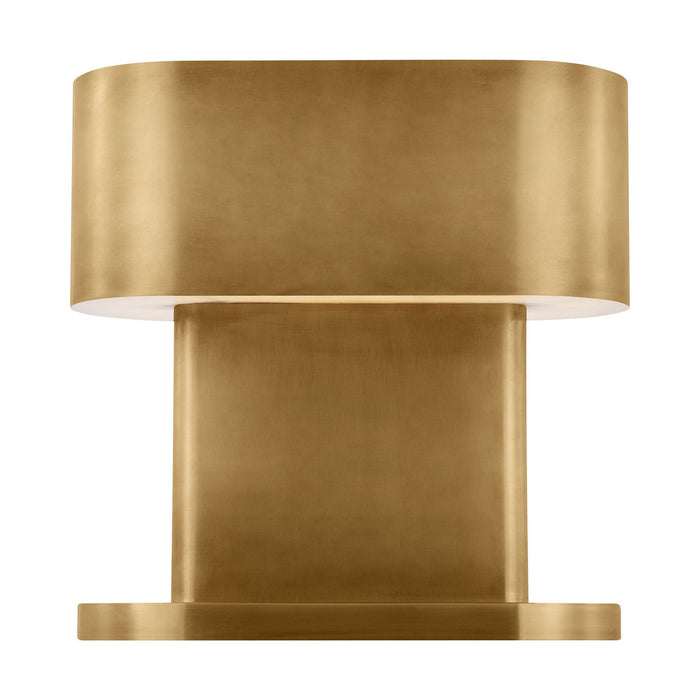 Visual Comfort Modern KWTB32827NB LED Table Lamp, Natural Brass