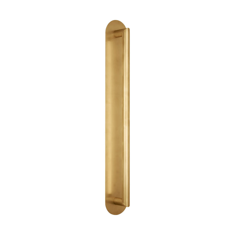 Visual Comfort Modern KWWS21727NB LED Wall Sconce, Natural Brass
