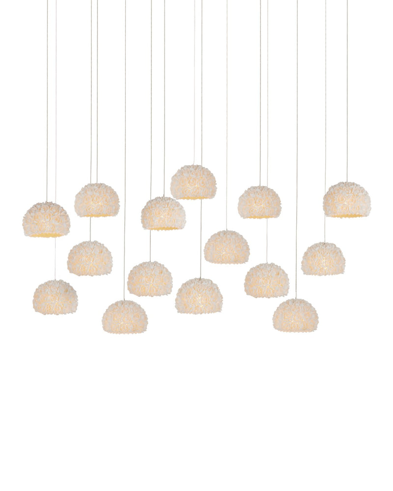 Currey and Company 9000-1181 15 Light Pendant, Natural