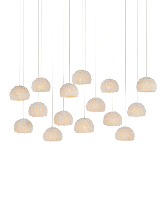 Currey and Company 9000-1181 15 Light Pendant, Natural