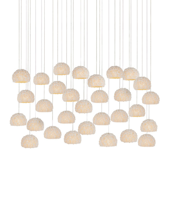 Currey and Company 9000-1182 30 Light Pendant, Natural