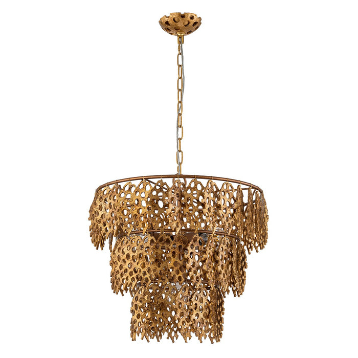 Lucas + McKearn PD9710G-4 Four Light Pendant, Gold