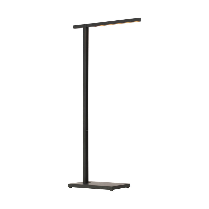 Visual Comfort Modern MDFL29727B LED Floor Lamp, Nightshade Black