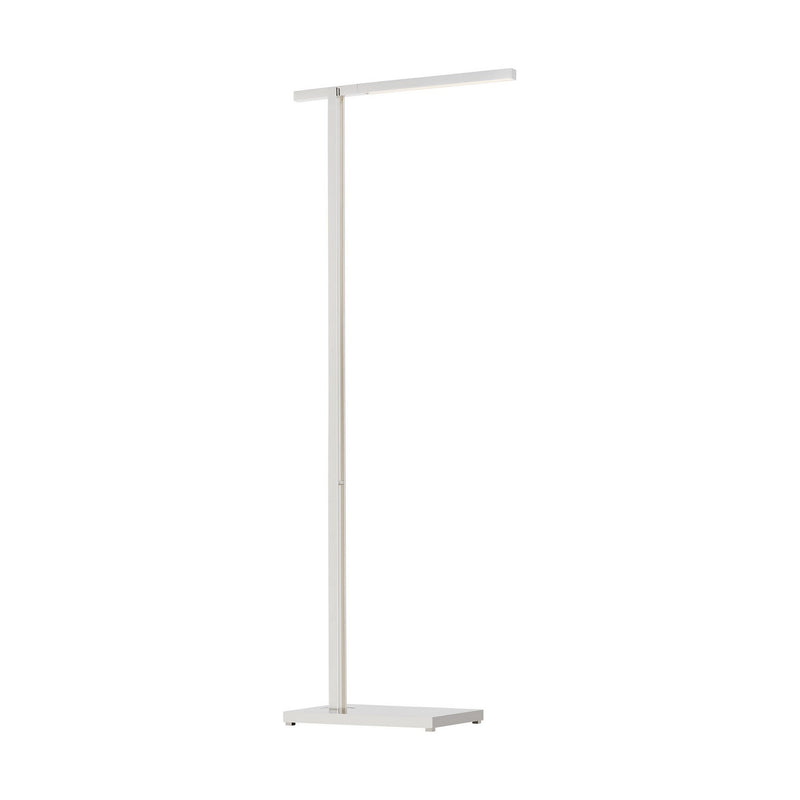 Visual Comfort Modern MDFL29827N LED Floor Lamp, Polished Nickel