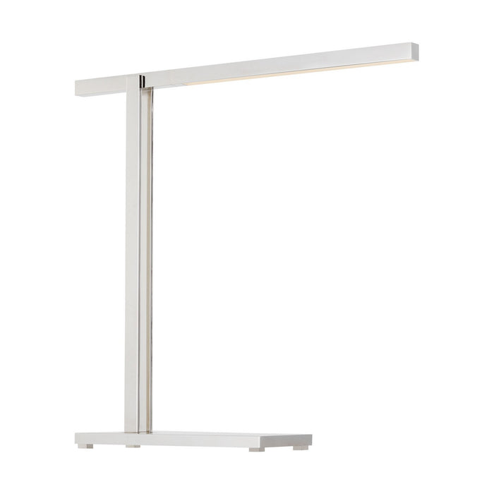 Visual Comfort Modern MDTB29627N LED Table Lamp, Polished Nickel