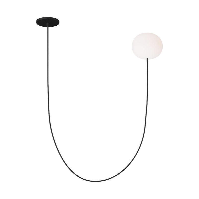 Visual Comfort Modern PBCH35727OPB LED Chandelier, Matte Black