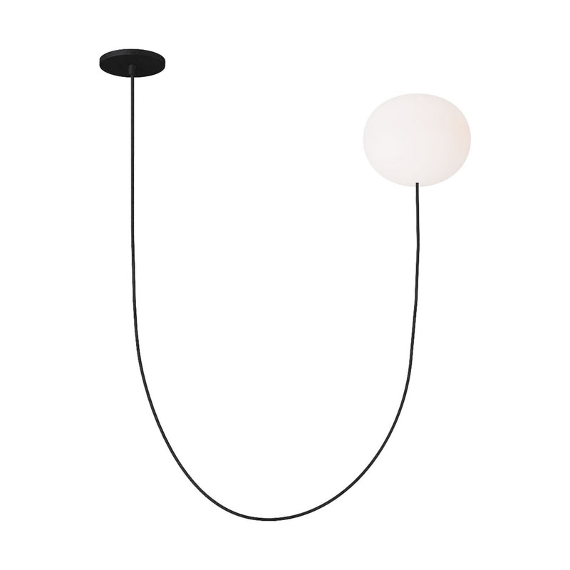 Visual Comfort Modern PBCH36127OPB LED Chandelier, Matte Black
