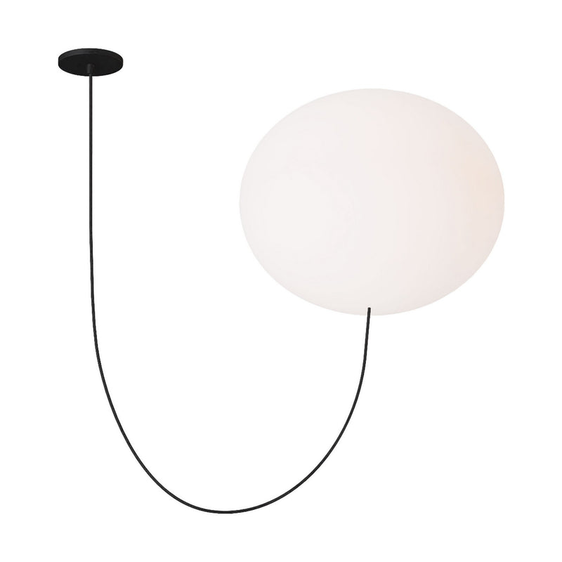 Visual Comfort Modern PBCH36927OPB LED Chandelier, Matte Black