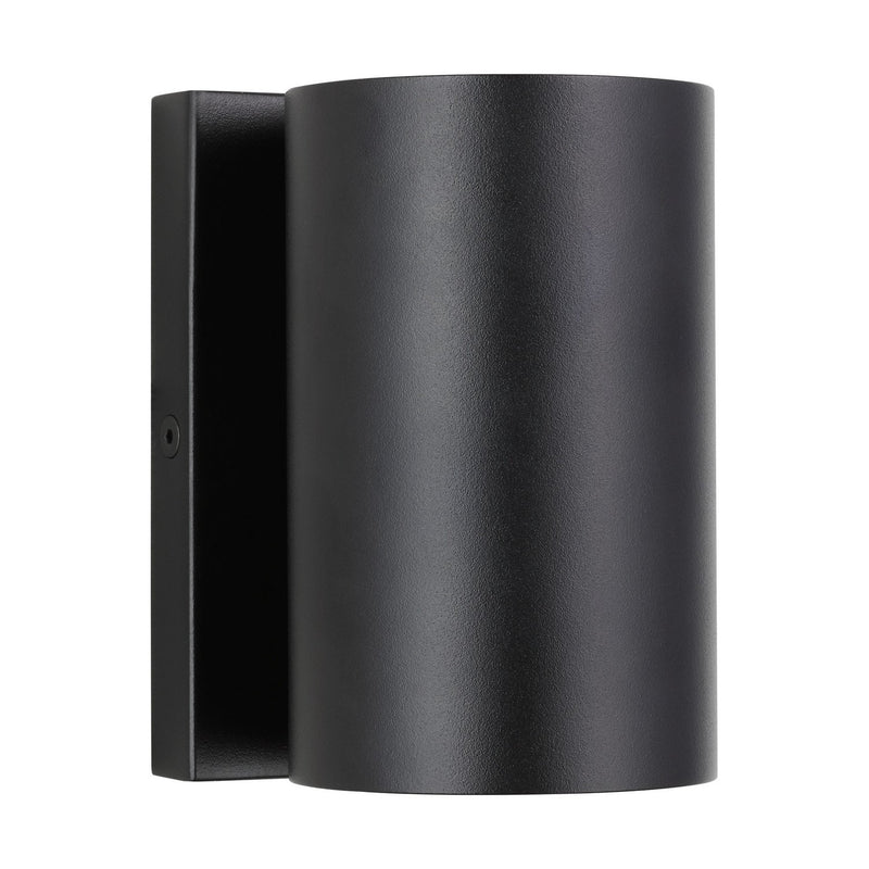 Visual Comfort Modern SLOWS28827B LED Outdoor Wall Mount, Black