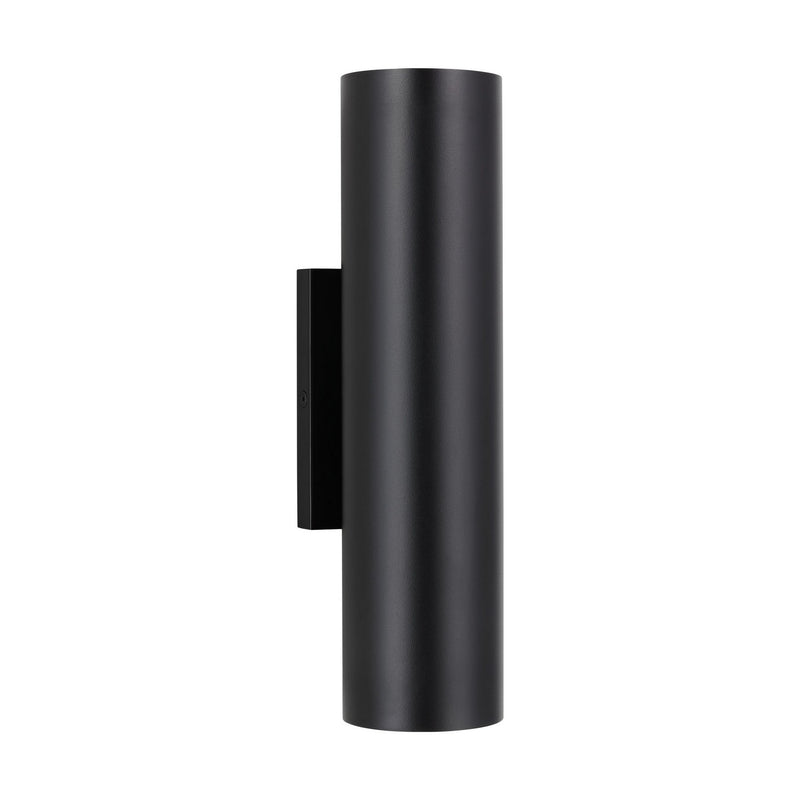 Visual Comfort Modern SLOWS28927B LED Outdoor Wall Mount, Black
