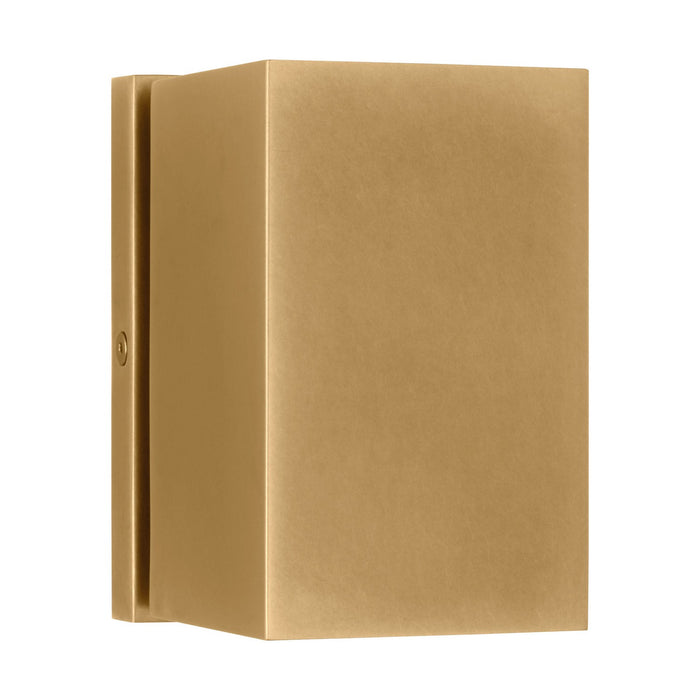 Visual Comfort Modern SLOWS29227NB LED Outdoor Wall Mount, Natural Brass