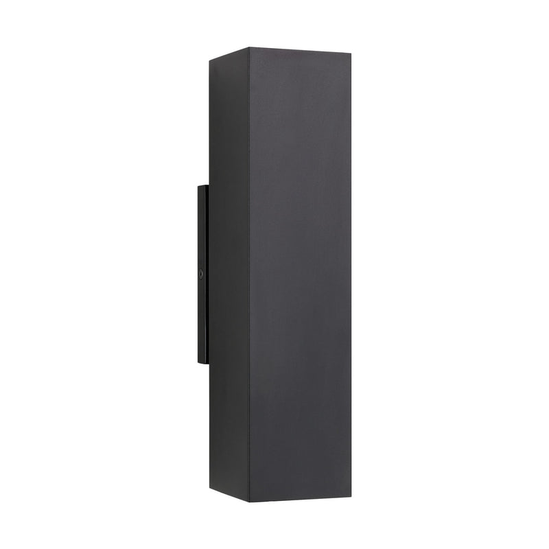 Visual Comfort Modern SLOWS29327B LED Outdoor Wall Mount, Black
