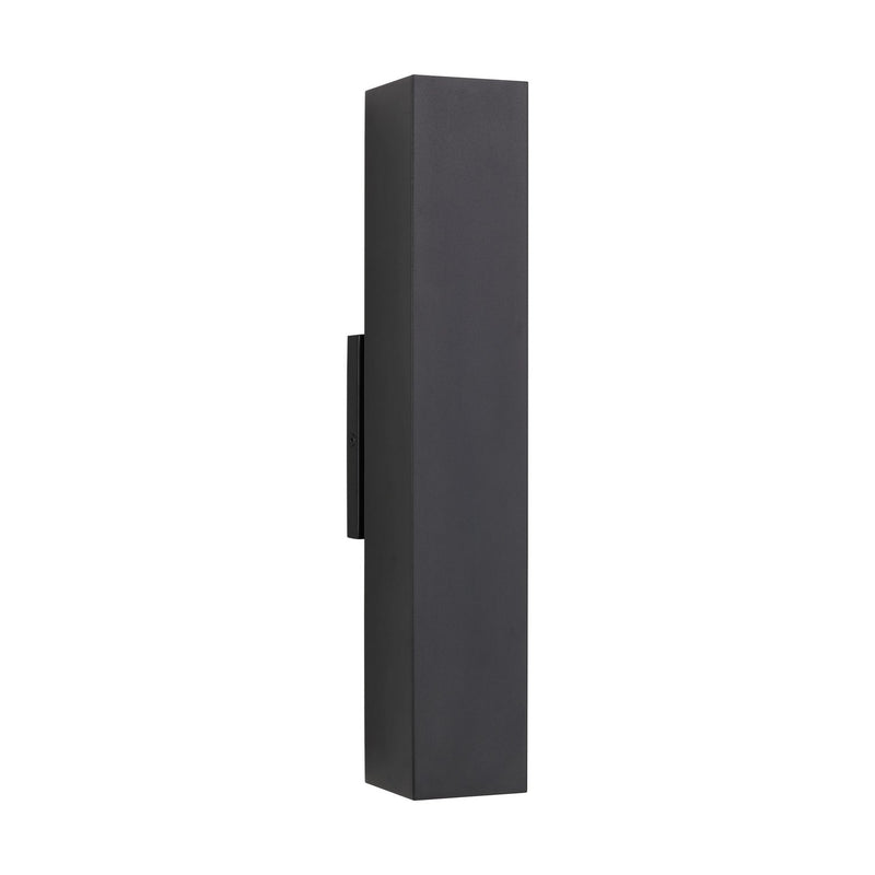 Visual Comfort Modern SLOWS29427B LED Outdoor Wall Mount, Black