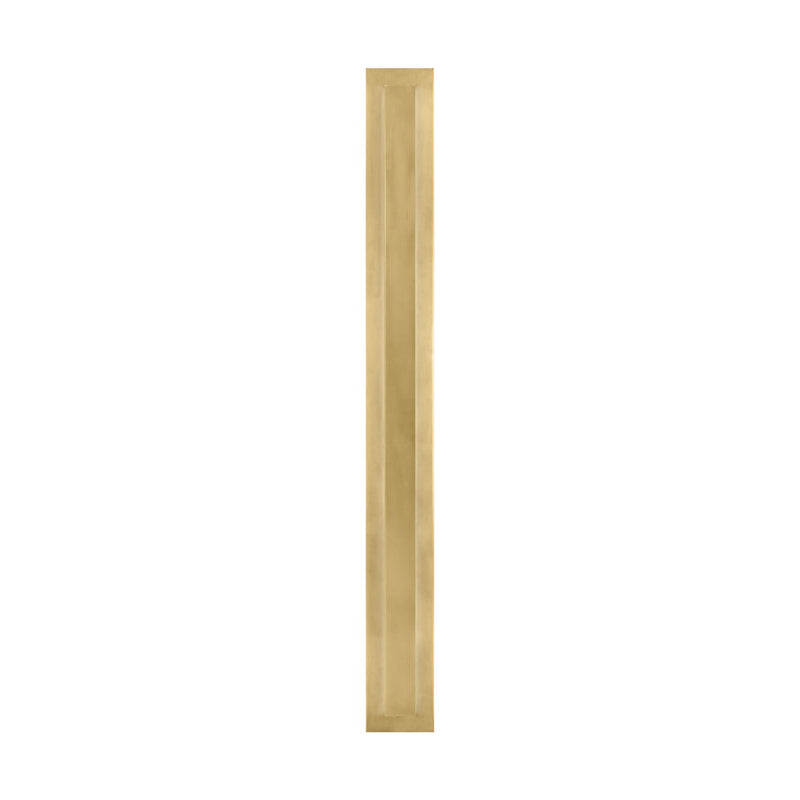 Visual Comfort Modern SLOWS30130NB LED Outdoor Wall Mount, Natural Brass