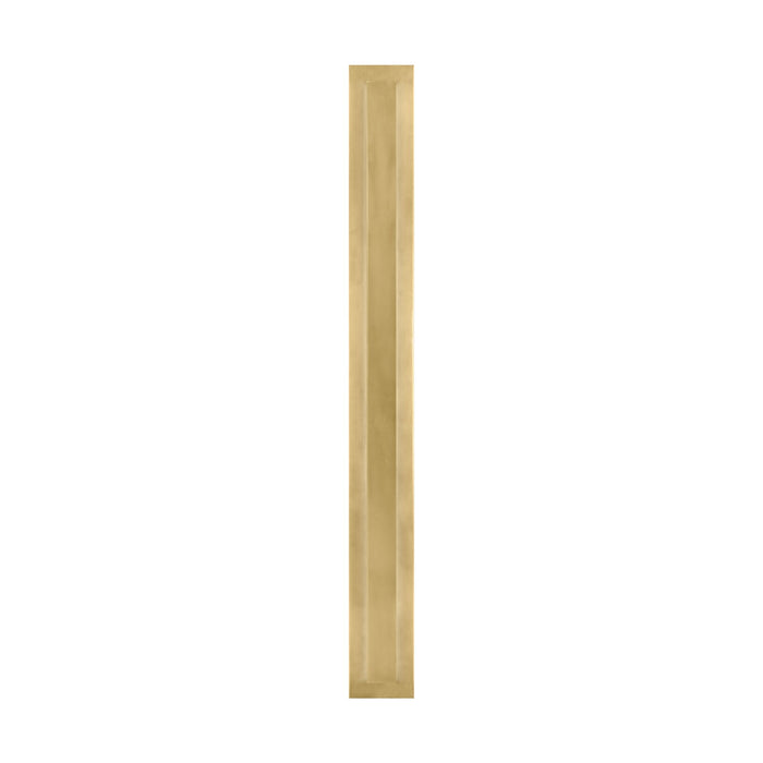 Visual Comfort Modern SLOWS30130NB LED Outdoor Wall Mount, Natural Brass