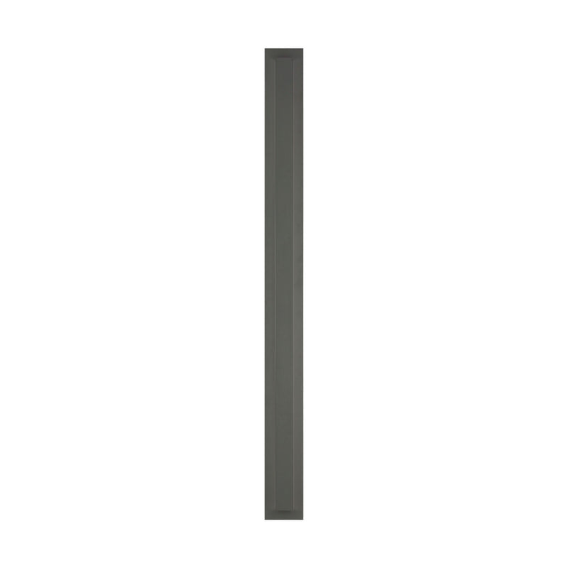 Visual Comfort Modern SLOWS30230H LED Outdoor Wall Mount, Charcoal