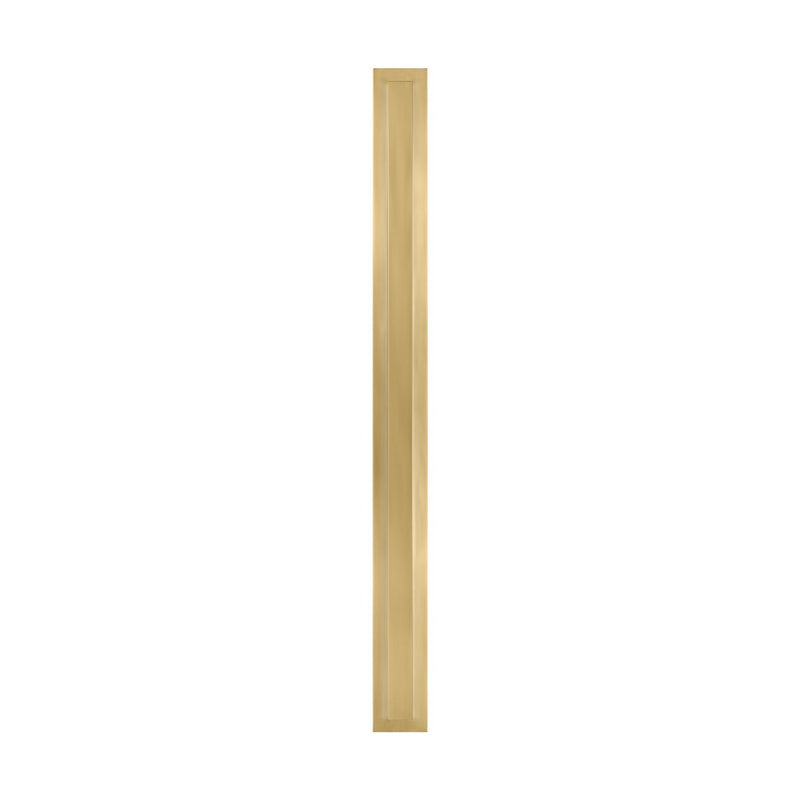 Visual Comfort Modern SLOWS30230NB LED Outdoor Wall Mount, Natural Brass
