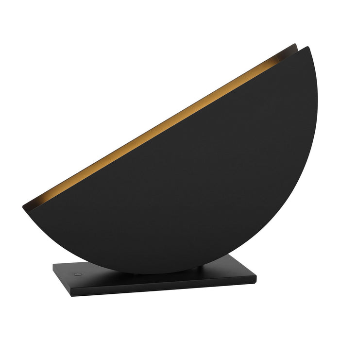 Visual Comfort Modern SLTB14227B LED Table Lamp, Nightshade Black