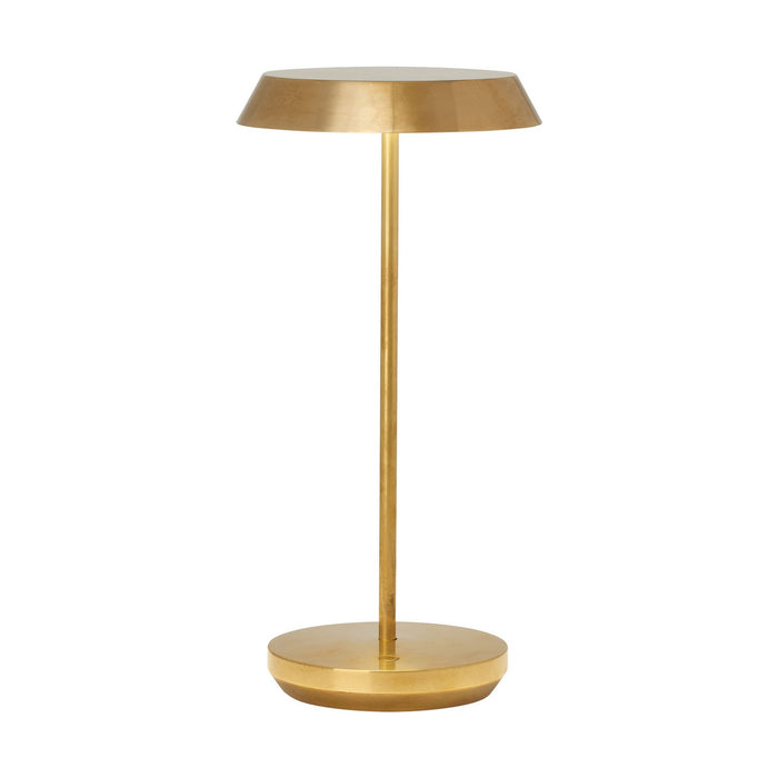 Visual Comfort Modern SLTB25927NB LED Table Lamp, Natural Brass