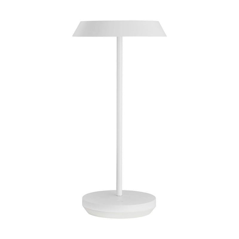 Visual Comfort Modern SLTB25927W LED Table Lamp, Matte White