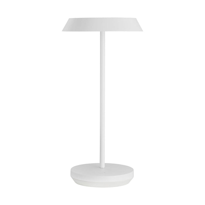 Visual Comfort Modern SLTB25927W LED Table Lamp, Matte White