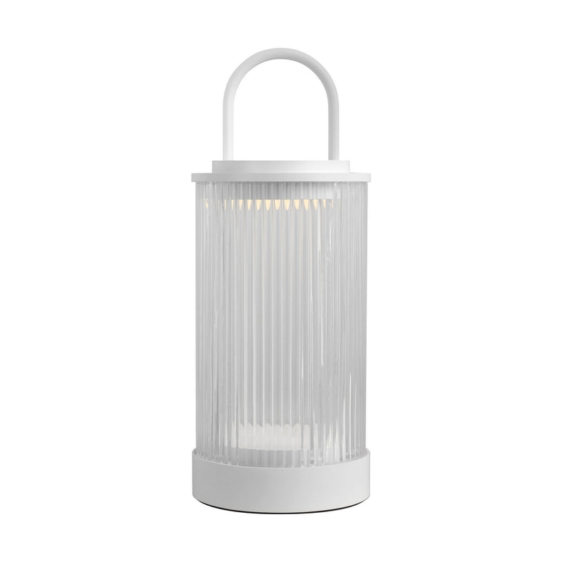 Visual Comfort Modern SLTB27227W LED Table Lamp, Matte White