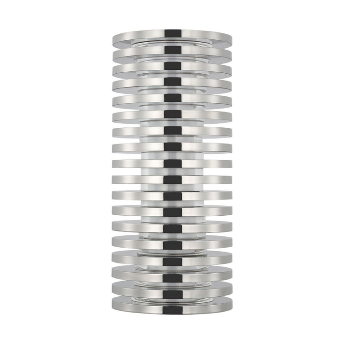 Visual Comfort Modern SLTB32327N LED Table Lamp, Polished Nickel