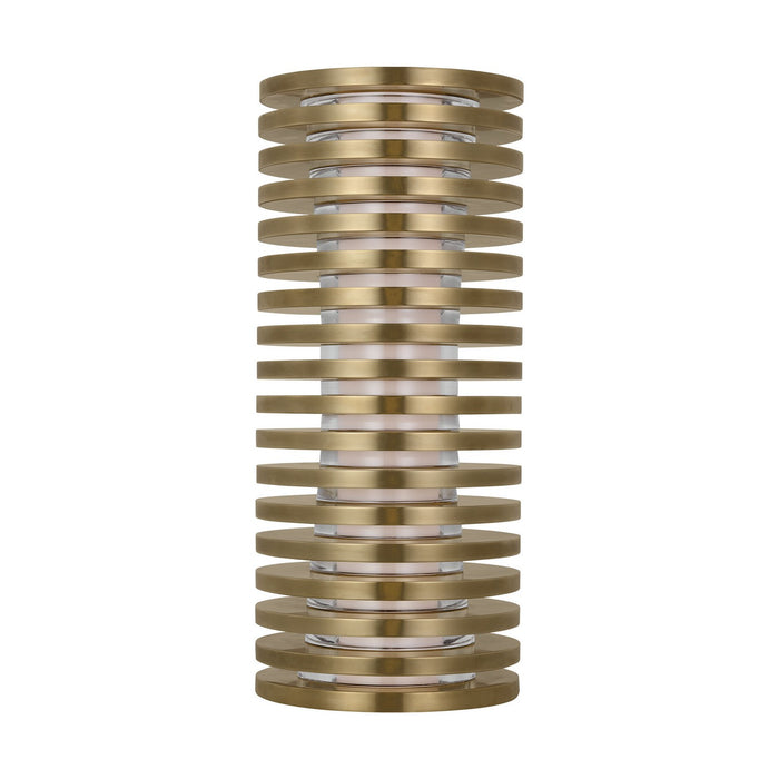 Visual Comfort Modern SLTB32327NB LED Table Lamp, Natural Brass