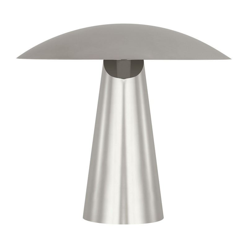 Visual Comfort Modern SLTB32527N LED Table Lamp, Polished Nickel