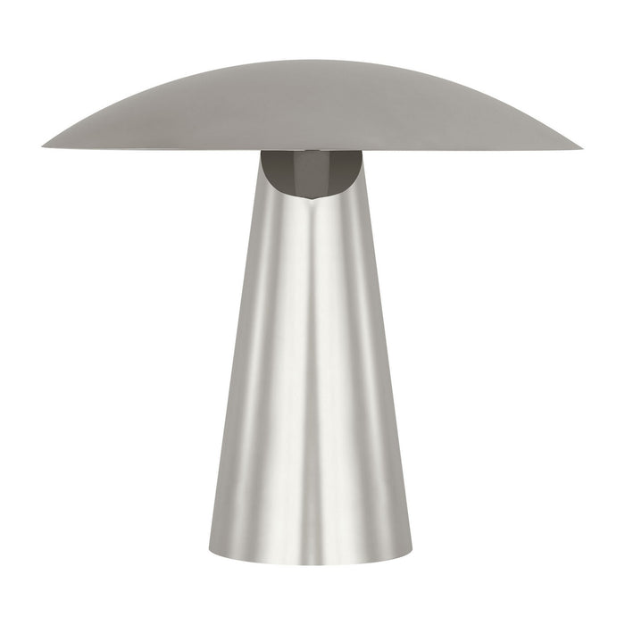 Visual Comfort Modern SLTB32527N LED Table Lamp, Polished Nickel