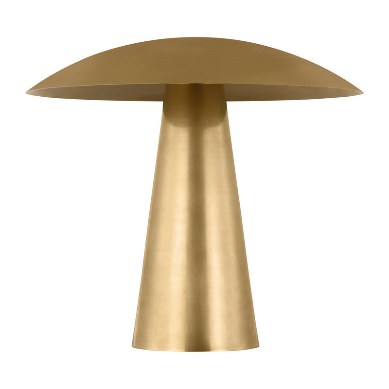 Visual Comfort Modern SLTB32527NB LED Table Lamp, Natural Brass