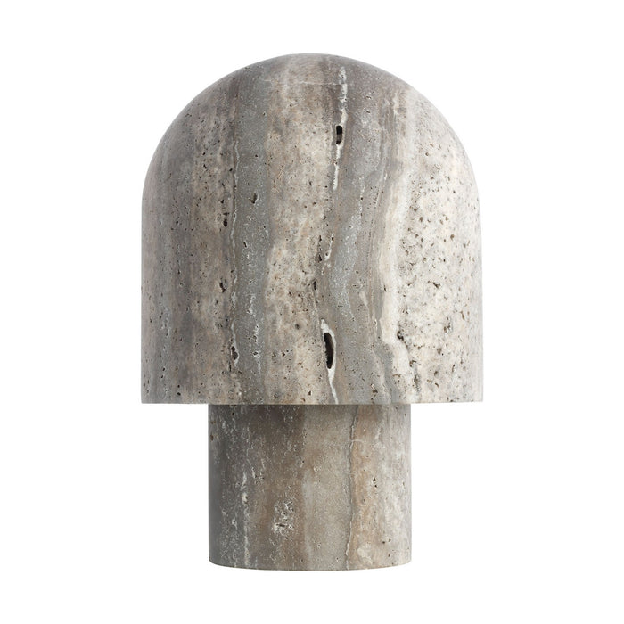 Visual Comfort Modern SLTB34227DT LED Table Lamp, Dark Travertine