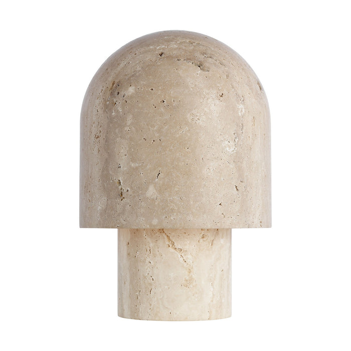 Visual Comfort Modern SLTB34227NT LED Table Lamp, Natural Travertine