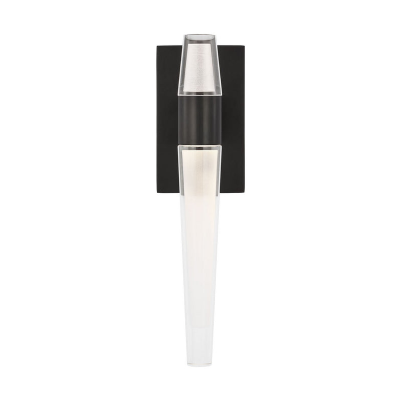 Visual Comfort Modern SLWS34527BZ LED Wall Sconce, Dark Bronze