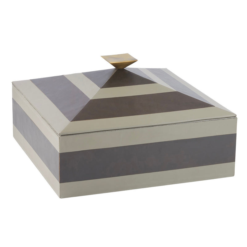 Arteriors ARI13 Box, Dove/Graphite/Bronze/Dove
