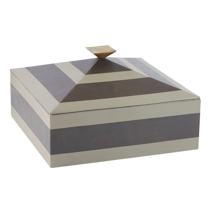 Arteriors ARI13 Box, Dove/Graphite/Bronze/Dove