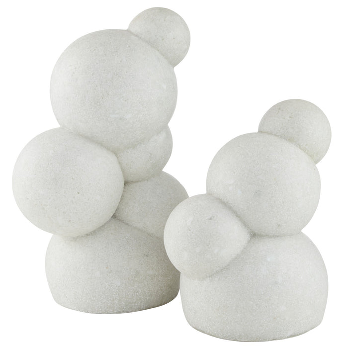 Arteriors ASC22 Sculptures, Set of 2, Ivory