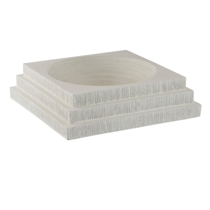 Arteriors ATC06 Centerpiece, Matte White