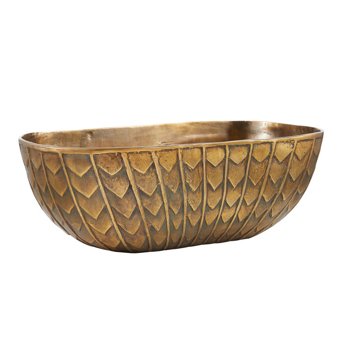Arteriors ATI03 Centerpiece, Antique Brass
