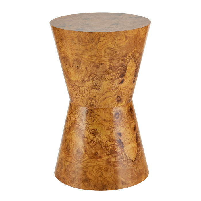 Arteriors FAS06 Accent Table, Blonde Burl