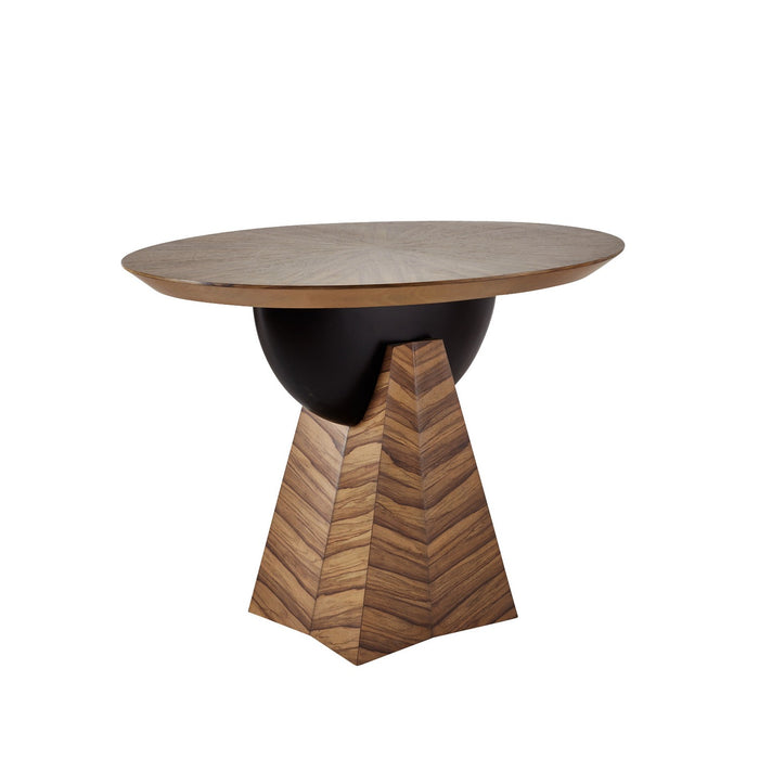 Arteriors FDS11 Entry Table, Chateau Gray/Matte Black