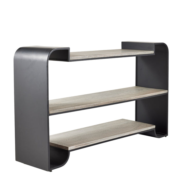 Arteriors FGI04 Bookshelf, Smoke/Blackened Bronze