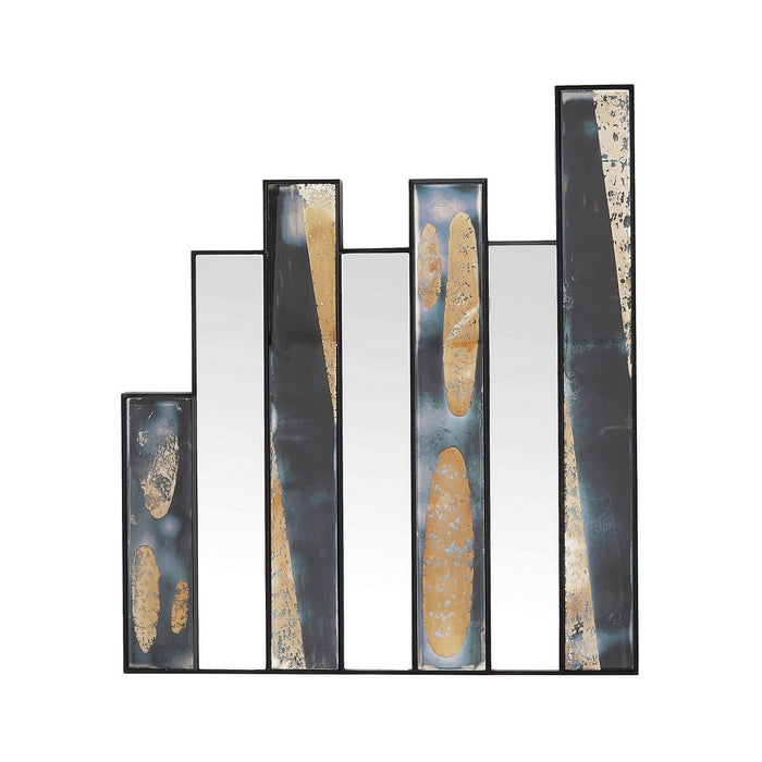 Arteriors WDI02 Mirror, Blackened Iron/Dark Antique/Plain