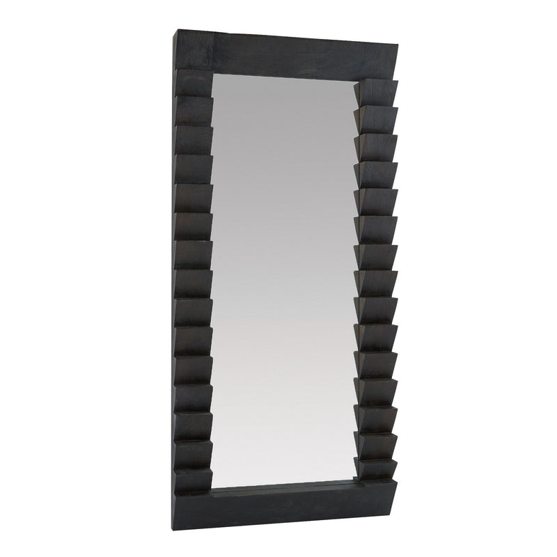 Arteriors WMI38 Floor Mirror, Ebony/Plain